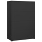 vidaXL Aktenschrank Anthrazit 90x46x134 cm Stahl vidaXL Aktenschrank Anthrazit 90x46x134 cm Stahl