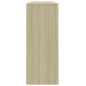 vidaXL Sideboard Sonoma-Eiche 110x30x75 cm Holzwerkstoff vidaXL Sideboard Sonoma-Eiche 110x30x75 cm Holzwerkstoff