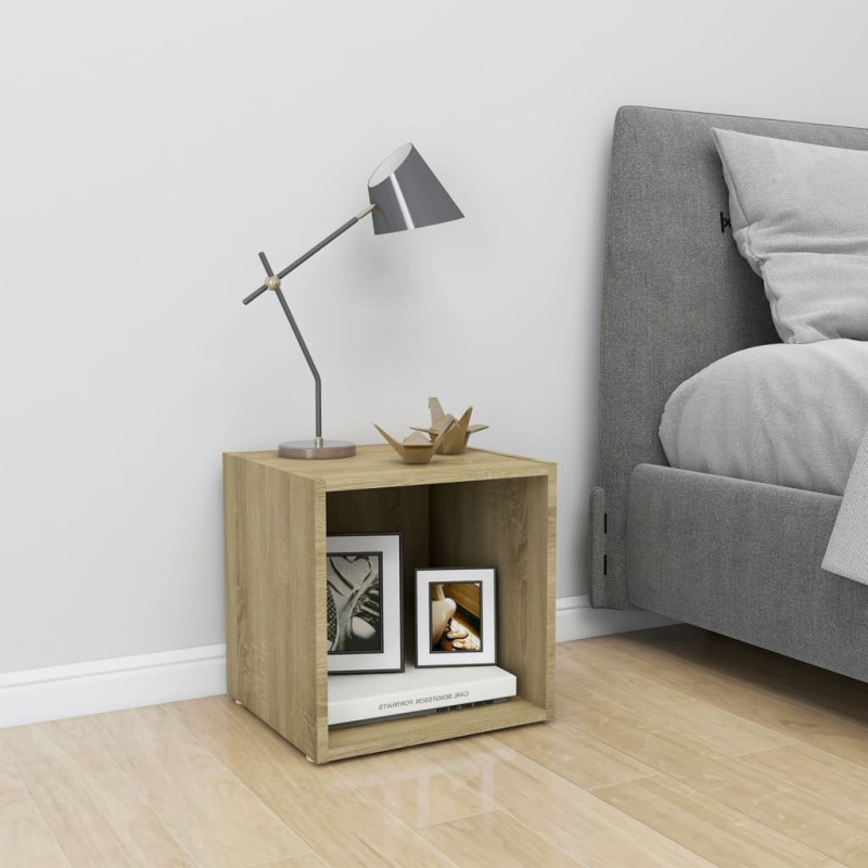 vidaXL TV-Schrank Sonoma-Eiche 37x35x37 cm Holzwerkstoff vidaXL TV-Schrank Sonoma-Eiche 37x35x37 cm Holzwerkstoff