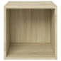 vidaXL TV-Schrank Sonoma-Eiche 37x35x37 cm Holzwerkstoff vidaXL TV-Schrank Sonoma-Eiche 37x35x37 cm Holzwerkstoff