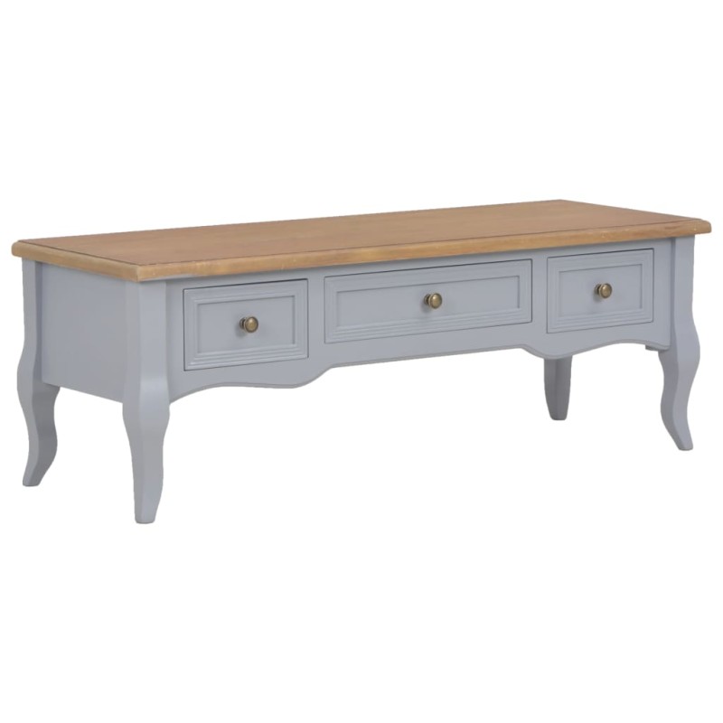 vidaXL TV-Schrank Grau 100 x 35 x 35 cm Holz vidaXL TV-Schrank Grau 100 x 35 x 35 cm Holz