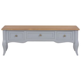 vidaXL TV-Schrank Grau 100 x 35 x 35 cm Holz