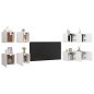 vidaXL TV-Wandschränke 8 Stk. Weiß 30,5x30x30 cm vidaXL TV-Wandschränke 8 Stk. Weiß 30,5x30x30 cm
