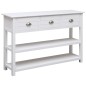 vidaXL Sideboard Weiß 115x30x76 cm Holz vidaXL Sideboard Weiß 115x30x76 cm Holz