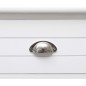 vidaXL Sideboard Weiß 115x30x76 cm Holz vidaXL Sideboard Weiß 115x30x76 cm Holz