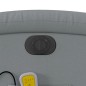 vidaXL Massagesessel Elektrisch Hellgrau Stoff vidaXL Massagesessel Elektrisch Hellgrau Stoff