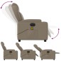 vidaXL Massagesessel Elektrisch Cappuccino-Braun Kunstleder vidaXL Massagesessel Elektrisch Cappuccino-Braun Kunstleder