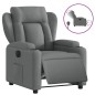 vidaXL Relaxsessel Elektrisch Dunkelgrau Stoff vidaXL Relaxsessel Elektrisch Dunkelgrau Stoff