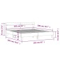 vidaXL Bettgestell mit Kopfteil Schwarz 160x200 cm Holzwerkstoff vidaXL Bettgestell mit Kopfteil Schwarz 160x200 cm Holzwerkstoff