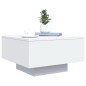 vidaXL Couchtisch Weiß 55x55x31 cm Holzwerkstoff vidaXL Couchtisch Weiß 55x55x31 cm Holzwerkstoff