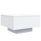 vidaXL Couchtisch Weiß 55x55x31 cm Holzwerkstoff vidaXL Couchtisch Weiß 55x55x31 cm Holzwerkstoff