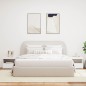 vidaXL Nachttische mit LED-Leuchten 2 Stk. Weiß 50x40x45 cm vidaXL Nachttische mit LED-Leuchten 2 Stk. Weiß 50x40x45 cm