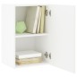vidaXL TV-Wandschrank Weiß 40,5x30x60 cm Holzwerkstoff vidaXL TV-Wandschrank Weiß 40,5x30x60 cm Holzwerkstoff