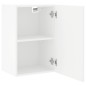 vidaXL TV-Wandschrank Weiß 40,5x30x60 cm Holzwerkstoff vidaXL TV-Wandschrank Weiß 40,5x30x60 cm Holzwerkstoff