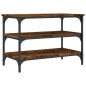 vidaXL Schuhbank Räuchereiche 70x38,5x49 cm Holzwerkstoff vidaXL Schuhbank Räuchereiche 70x38,5x49 cm Holzwerkstoff