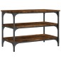 vidaXL Schuhbank Räuchereiche 70x38,5x49 cm Holzwerkstoff vidaXL Schuhbank Räuchereiche 70x38,5x49 cm Holzwerkstoff