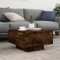 vidaXL Couchtisch Räuchereiche 55x55x31 cm Holzwerkstoff vidaXL Couchtisch Räuchereiche 55x55x31 cm Holzwerkstoff