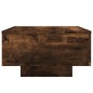 vidaXL Couchtisch Räuchereiche 55x55x31 cm Holzwerkstoff vidaXL Couchtisch Räuchereiche 55x55x31 cm Holzwerkstoff