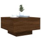 vidaXL Couchtisch Braun Eichen-Optik 55x55x31 cm Holzwerkstoff vidaXL Couchtisch Braun Eichen-Optik 55x55x31 cm Holzwerkstoff