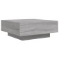 vidaXL Couchtisch Grau Sonoma 80x80x31 cm Holzwerkstoff vidaXL Couchtisch Grau Sonoma 80x80x31 cm Holzwerkstoff