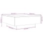 vidaXL Couchtisch Grau Sonoma 80x80x31 cm Holzwerkstoff vidaXL Couchtisch Grau Sonoma 80x80x31 cm Holzwerkstoff