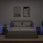 vidaXL Nachttische mit LED-Leuchten 2 Stk. Räuchereiche 35x39x55 cm vidaXL Nachttische mit LED-Leuchten 2 Stk. Räuchereiche 35x39x55 cm