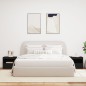 vidaXL Nachttische mit LED-Leuchten 2 Stk. Schwarz 50x40x45 cm vidaXL Nachttische mit LED-Leuchten 2 Stk. Schwarz 50x40x45 cm