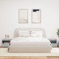 vidaXL Nachttische mit LED-Leuchten 2 Stk. Betongrau 50x40x45 cm vidaXL Nachttische mit LED-Leuchten 2 Stk. Betongrau 50x40x45 cm