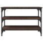 vidaXL Schuhbank Braun Eichen-Optik 70x38,5x49 cm Holzwerkstoff vidaXL Schuhbank Braun Eichen-Optik 70x38,5x49 cm Holzwerkstoff