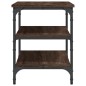 vidaXL Schuhbank Braun Eichen-Optik 70x38,5x49 cm Holzwerkstoff vidaXL Schuhbank Braun Eichen-Optik 70x38,5x49 cm Holzwerkstoff