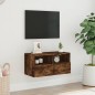 vidaXL TV-Wandschrank Räuchereiche 60x30x30 cm Holzwerkstoff vidaXL TV-Wandschrank Räuchereiche 60x30x30 cm Holzwerkstoff