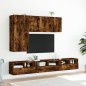 vidaXL TV-Wandschrank Räuchereiche 60x30x30 cm Holzwerkstoff vidaXL TV-Wandschrank Räuchereiche 60x30x30 cm Holzwerkstoff