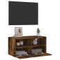 vidaXL TV-Wandschrank Räuchereiche 60x30x30 cm Holzwerkstoff vidaXL TV-Wandschrank Räuchereiche 60x30x30 cm Holzwerkstoff