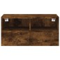 vidaXL TV-Wandschrank Räuchereiche 60x30x30 cm Holzwerkstoff vidaXL TV-Wandschrank Räuchereiche 60x30x30 cm Holzwerkstoff