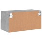 vidaXL TV-Wandschrank Betongrau 60x30x30 cm Holzwerkstoff vidaXL TV-Wandschrank Betongrau 60x30x30 cm Holzwerkstoff