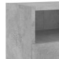 vidaXL TV-Wandschrank Betongrau 60x30x30 cm Holzwerkstoff vidaXL TV-Wandschrank Betongrau 60x30x30 cm Holzwerkstoff