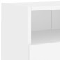 vidaXL TV-Wandschränke 2 Stk. Weiß 80x30x30 cm Holzwerkstoff vidaXL TV-Wandschränke 2 Stk. Weiß 80x30x30 cm Holzwerkstoff
