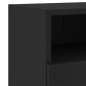 vidaXL TV-Wandschränke 2 Stk. Schwarz 60x30x30 cm Holzwerkstoff vidaXL TV-Wandschränke 2 Stk. Schwarz 60x30x30 cm Holzwerkstoff