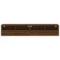 vidaXL TV-Wandschränke 2 Stk. Braun Eiche-Optik 80x30x30 cm vidaXL TV-Wandschränke 2 Stk. Braun Eiche-Optik 80x30x30 cm