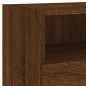 vidaXL TV-Wandschränke 2 Stk. Braun Eiche-Optik 80x30x30 cm vidaXL TV-Wandschränke 2 Stk. Braun Eiche-Optik 80x30x30 cm
