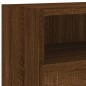 vidaXL TV-Wandschränke 2 Stk. Braun Eiche-Optik 100x30x30 cm vidaXL TV-Wandschränke 2 Stk. Braun Eiche-Optik 100x30x30 cm