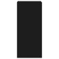 vidaXL TV-Wandschrank Schwarz 40,5x30x90 cm Holzwerkstoff vidaXL TV-Wandschrank Schwarz 40,5x30x90 cm Holzwerkstoff