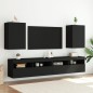 vidaXL TV-Wandschrank Schwarz 40,5x30x60 cm Holzwerkstoff vidaXL TV-Wandschrank Schwarz 40,5x30x60 cm Holzwerkstoff