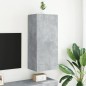vidaXL TV-Wandschrank Betongrau 40,5x30x90 cm Holzwerkstoff vidaXL TV-Wandschrank Betongrau 40,5x30x90 cm Holzwerkstoff