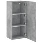 vidaXL TV-Wandschrank Betongrau 40,5x30x90 cm Holzwerkstoff vidaXL TV-Wandschrank Betongrau 40,5x30x90 cm Holzwerkstoff