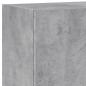 vidaXL TV-Wandschrank Betongrau 40,5x30x90 cm Holzwerkstoff vidaXL TV-Wandschrank Betongrau 40,5x30x90 cm Holzwerkstoff