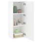 vidaXL TV-Wandschrank Weiß 40,5x30x102 cm Holzwerkstoff vidaXL TV-Wandschrank Weiß 40,5x30x102 cm Holzwerkstoff