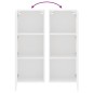 vidaXL TV-Wandschrank Weiß 40,5x30x102 cm Holzwerkstoff vidaXL TV-Wandschrank Weiß 40,5x30x102 cm Holzwerkstoff