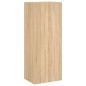 vidaXL TV-Wandschrank Sonoma-Eiche 40,5x30x102 cm Holzwerkstoff vidaXL TV-Wandschrank Sonoma-Eiche 40,5x30x102 cm Holzwerkstoff