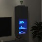 vidaXL TV-Schrank mit LED-Leuchten Schwarz 40,5x30x102 cm vidaXL TV-Schrank mit LED-Leuchten Schwarz 40,5x30x102 cm